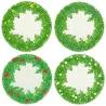 SET OF 4 ASSORTED DINNER PLATE 27 CM - PRATI ITALIANI