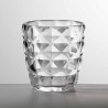 CLEAR WATER GLASS DIAMANTE SHORT - DIA02