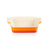 RECTANGULAR STONEWARE BAKING DISH