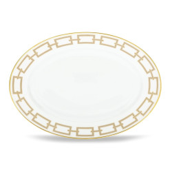 34 CM OVAL TRAY, CATENE IMPERO