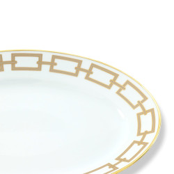 34 CM OVAL TRAY, CATENE IMPERO