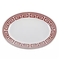 40 CM OVAL TRAY, LABIRINTO