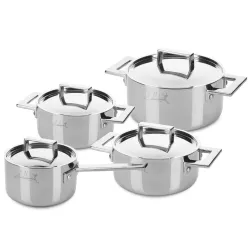 3-PLY STOCKPOT WITH LID, ATTIVA