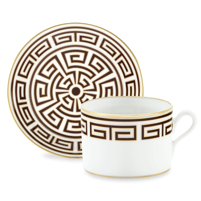 TEA CUP WITH SAUCER, LABIRINTO