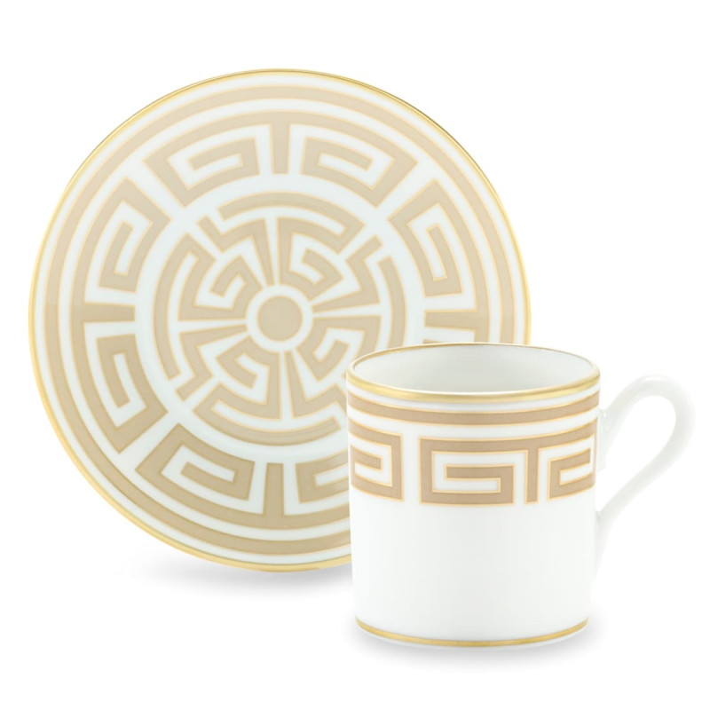 COFFEE CUP WITH SAUCER, LABIRINTO