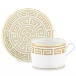 TAZZA TE CON PIATTINO, LABIRINTO