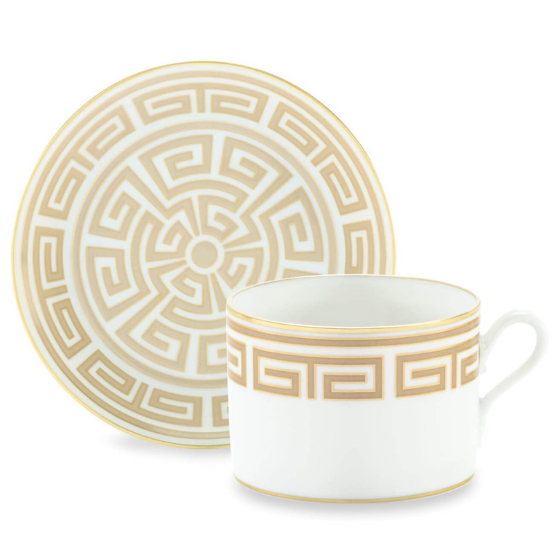 TEA CUP WITH SAUCER, LABIRINTO