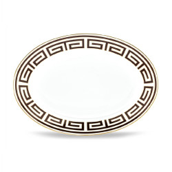 VASSOIO OVALE 34 CM, LABIRINTO
