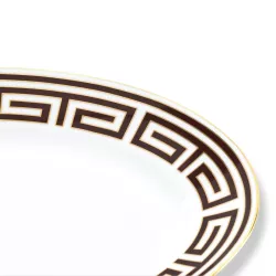 34 CM OVAL TRAY, LABIRINTO