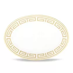 34 CM OVAL TRAY, LABIRINTO