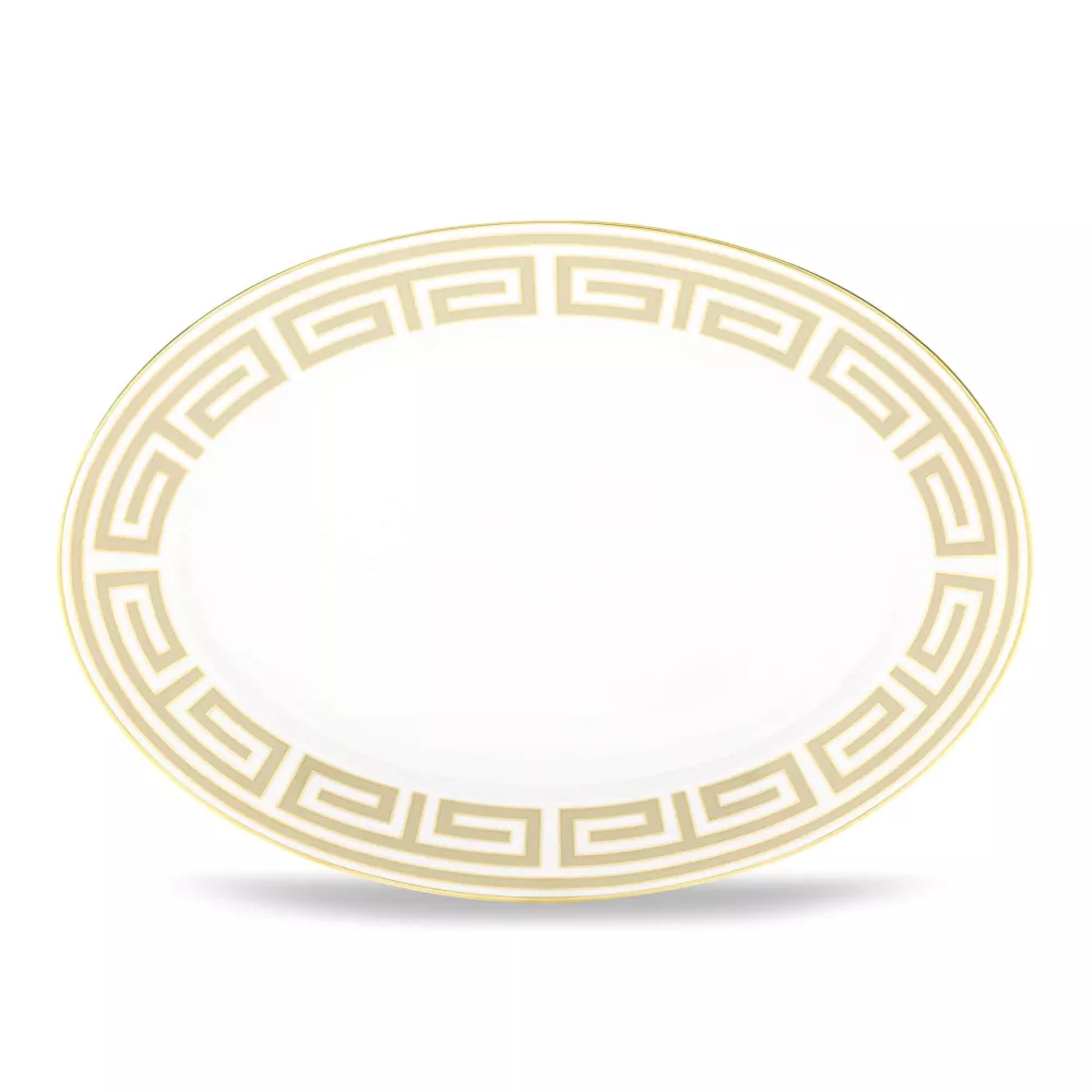 VASSOIO OVALE 34 CM, LABIRINTO