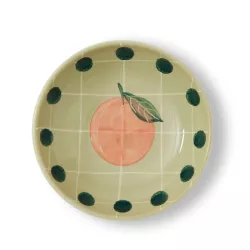 14 CM ROUND BOWL, QUADRI