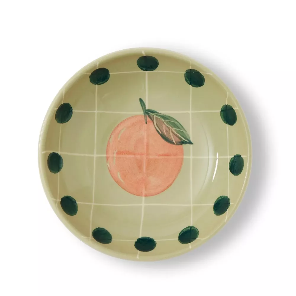 14 CM ROUND BOWL, QUADRI