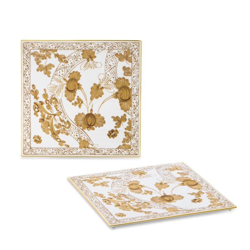 SET OF 2 PORCELAIN 30 CM PLACE MATS, ORIENTE ITALIANO