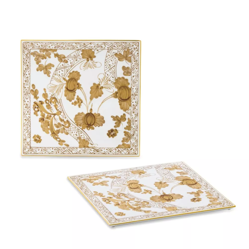 SET OF 2 PORCELAIN 30 CM PLACE MATS, ORIENTE ITALIANO
