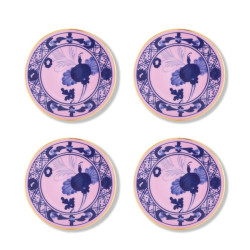 SET DI 4 SOTTOBICCHIERI, ORIENTE ITALIANO