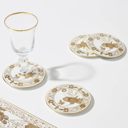 SET OF 4 COASTERS, ORIENTE ITALIANO