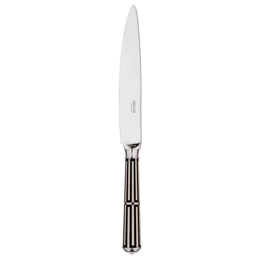 SILVERPLATED TABLE KNIFE, BLACK PAQUEBOT