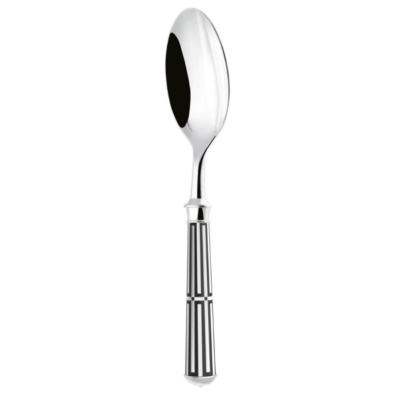 CUCC TAVOLA, PAQUEBOT NERO SILVERPLATED
