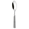 SILVERPLATED SERVING SPOON, BLACK PAQUEBOT