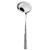 SILVERPLATED SOUPL LADLE, BLACK PAQUEBOT