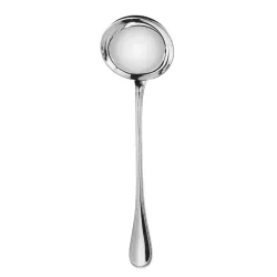 SILVER PLATED SOUP LADLE,...