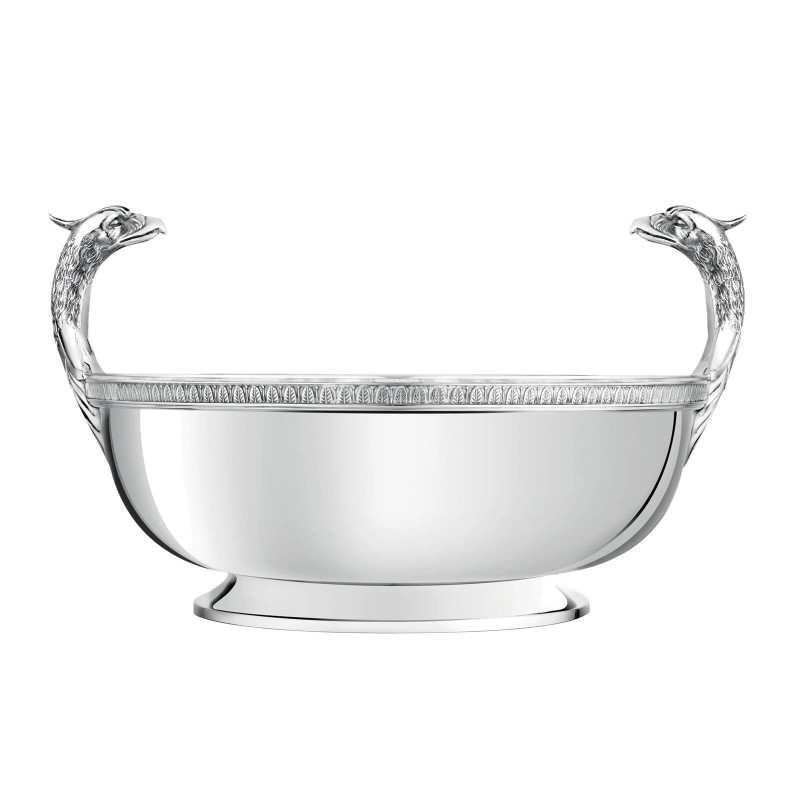SILVER PLATED BOWL CENTERPIECE, MALMAISON 4220120