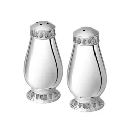 SILVER PLATED SALT AND...