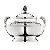 CAVIAR SET, SILVER PLATE MALMAISON