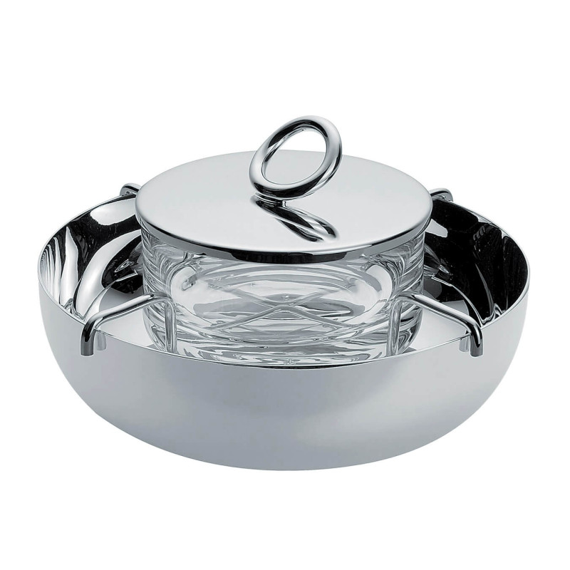 SET CAVIALE PICCOLO, VERTIGO SILVER PLATED