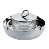 SMALL SILVER PLATED CAVIAR SET, VERTIGO