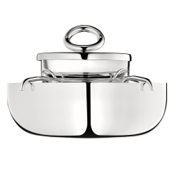 SET CAVIALE PICCOLO, VERTIGO SILVER PLATED