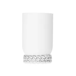 SILVER PLATED SMALL VASE,...