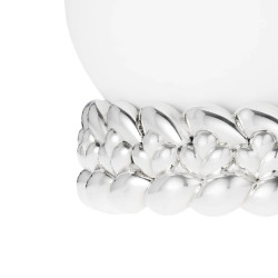 SILVER PLATED SMALL VASE, BABYLONE