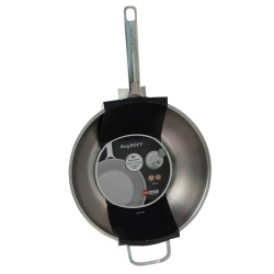 WOK HELIX INOX, 30 CM