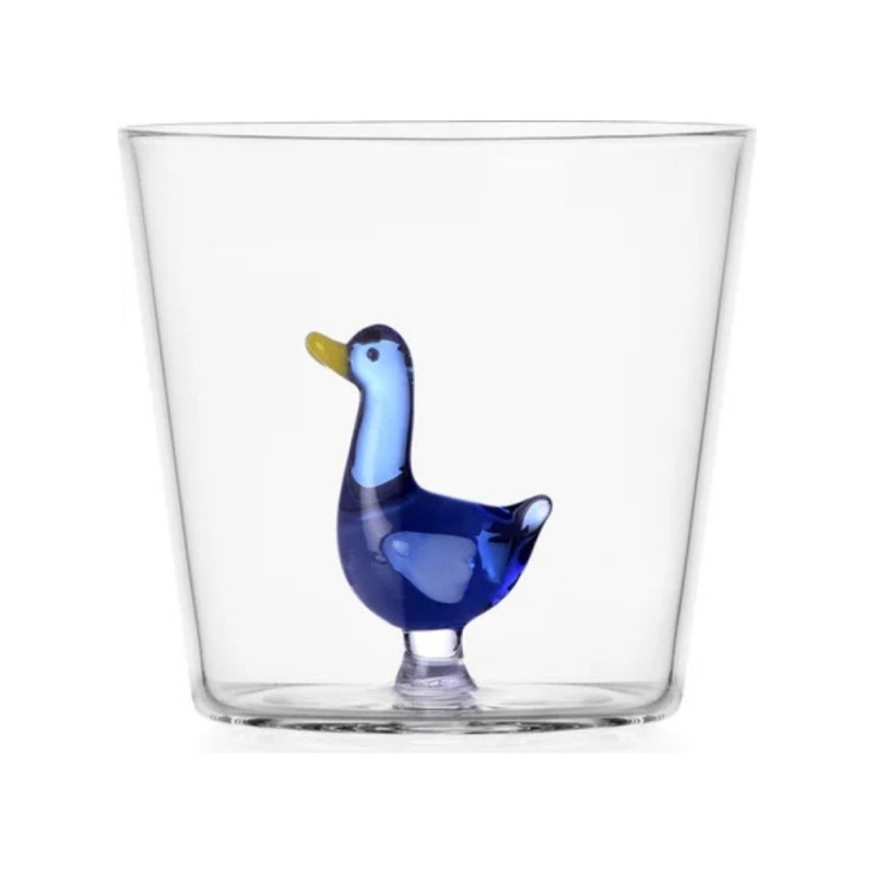 BLUE GOOSE TUMBLER, ANIMAL FARM 352.228