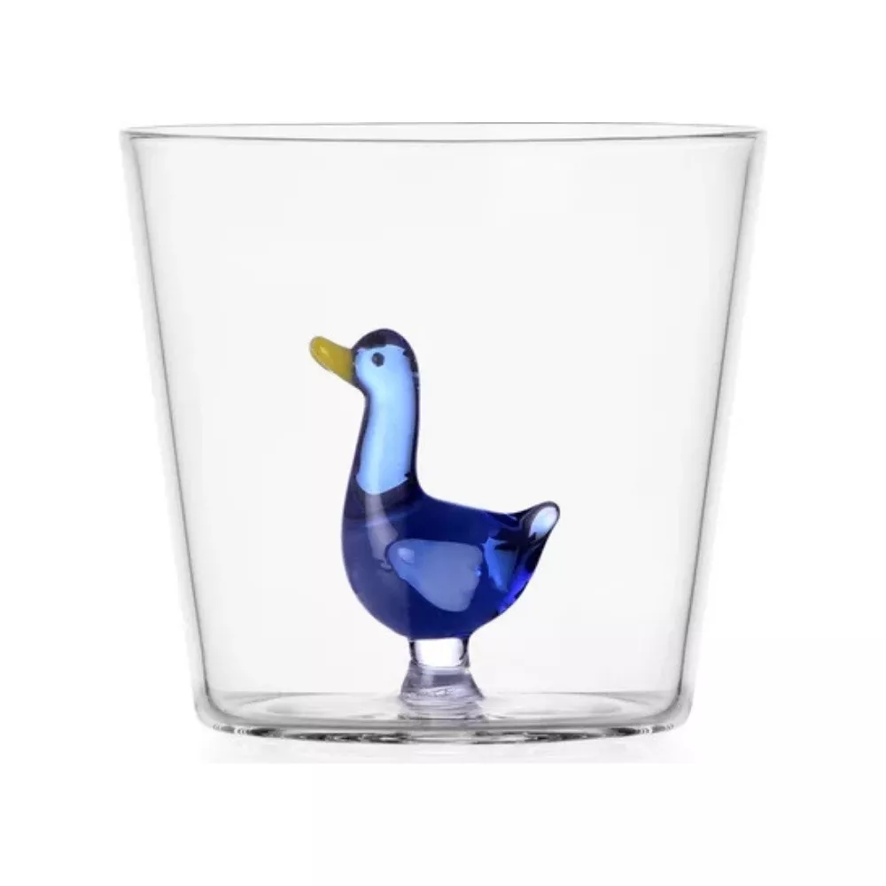 BLUE GOOSE TUMBLER, ANIMAL FARM 352.228