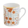 BLUE ORANGE MUG, A WALK IN THE GARDEN 43131