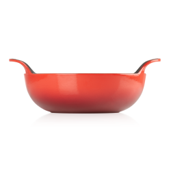 24 CM CAST IRON BALTI WOK CASSEROLE