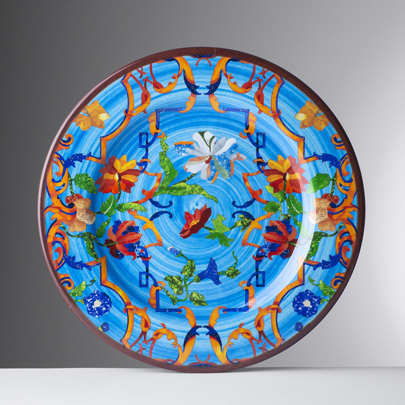 DINNER PLATE 27 CM PANCALE TURQUOISE