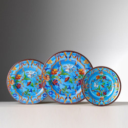 DINNER PLATE 27 CM PANCALE TURQUOISE