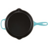 CAST IRON DEEP DOUBLE POUR SPOUTS SKILLET