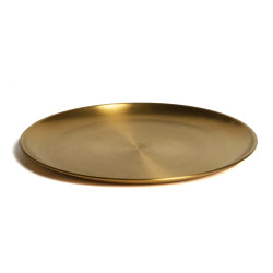 SEGNAPOSTO 30 CM, INTRECCIO COLOR ORO, FIL101