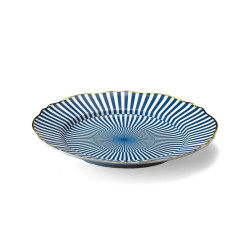 DINNER PLATE 26,5 CM ARCANO GOLDEN RIM, ABR0001