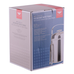 STEEL ICE BUCKET WITH TONG, 41513-13