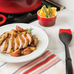 BLACK AND RED SPOON SPATULA, EVOLUTION