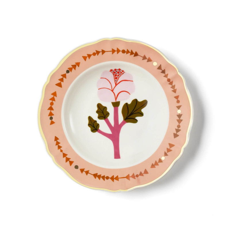 SOUP PLATE 23 CM BOTANICA ROSA-BOT0106