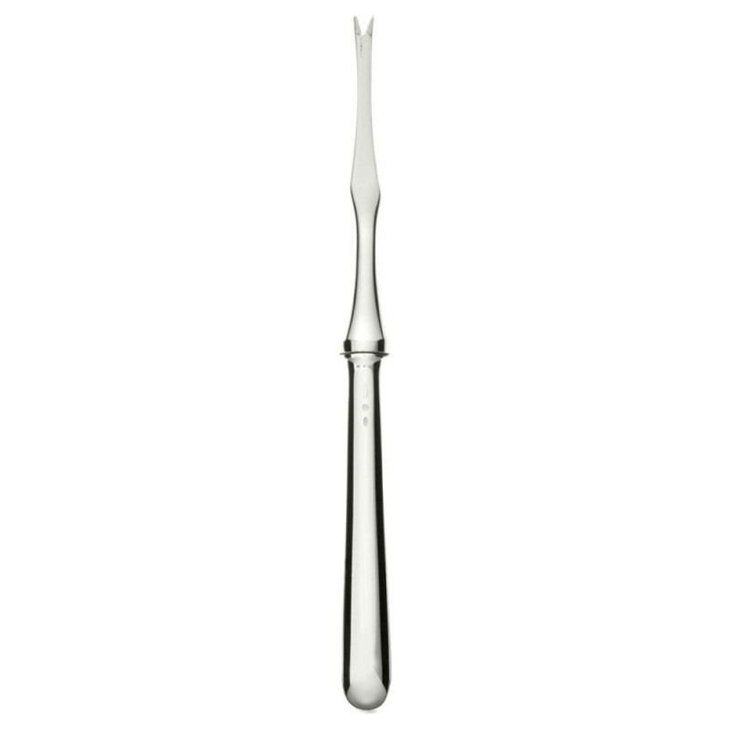 LOBSTER FORK, MODERNO SILVER PLATED NICKEL SILVER