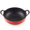 24 CM CAST IRON BALTI WOK CASSEROLE