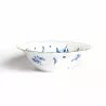 SALAD BOWL 26 CM, BLUE FABULA GOLD RIM, FTB104